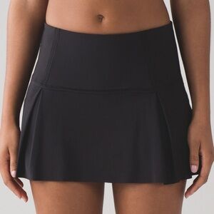 Lululemon Black Lost In Pace Skirt Size 12